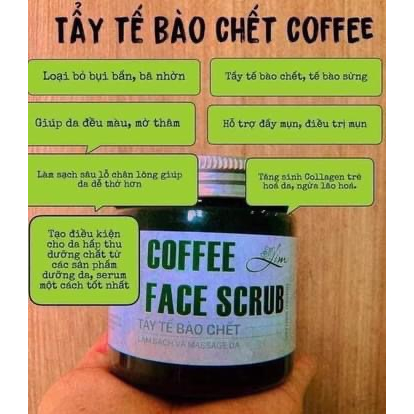 Tẩy tế bào chết coffee giúp trắng da ngừa mụn giảm thâm ngăn ngừa lão hóa