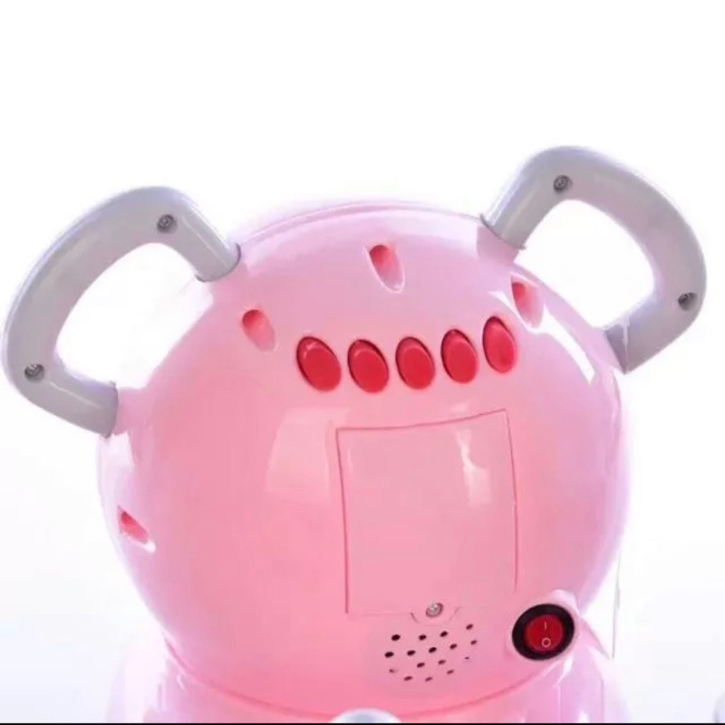 Xe chòi chân cho bé 1 tuổi 2 tuổi đến 4 tuổi có đèn nhạc hình gấu trúc