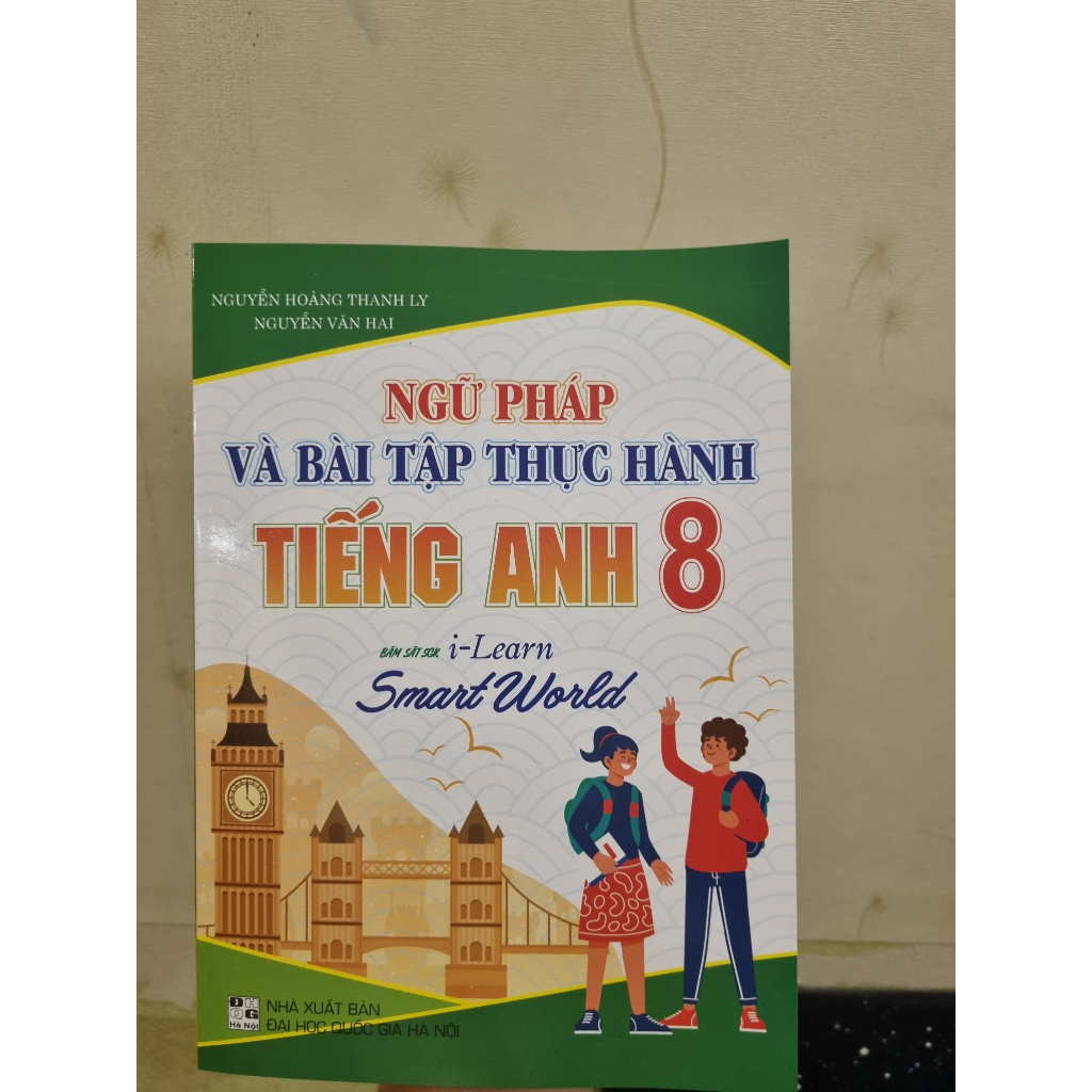 sách - ngữ pháp và bài tập thực hành tiếng Anh 8 (bám sát SGK i-learn Smart World)  - HAB