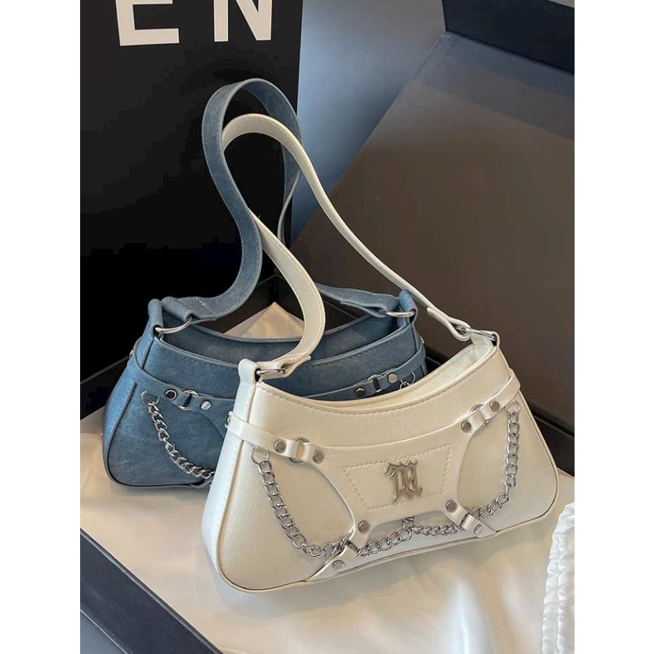 Túi xách đeo vai,đeo chéo,phối dây xích thời trang giá rẻ. ST0065