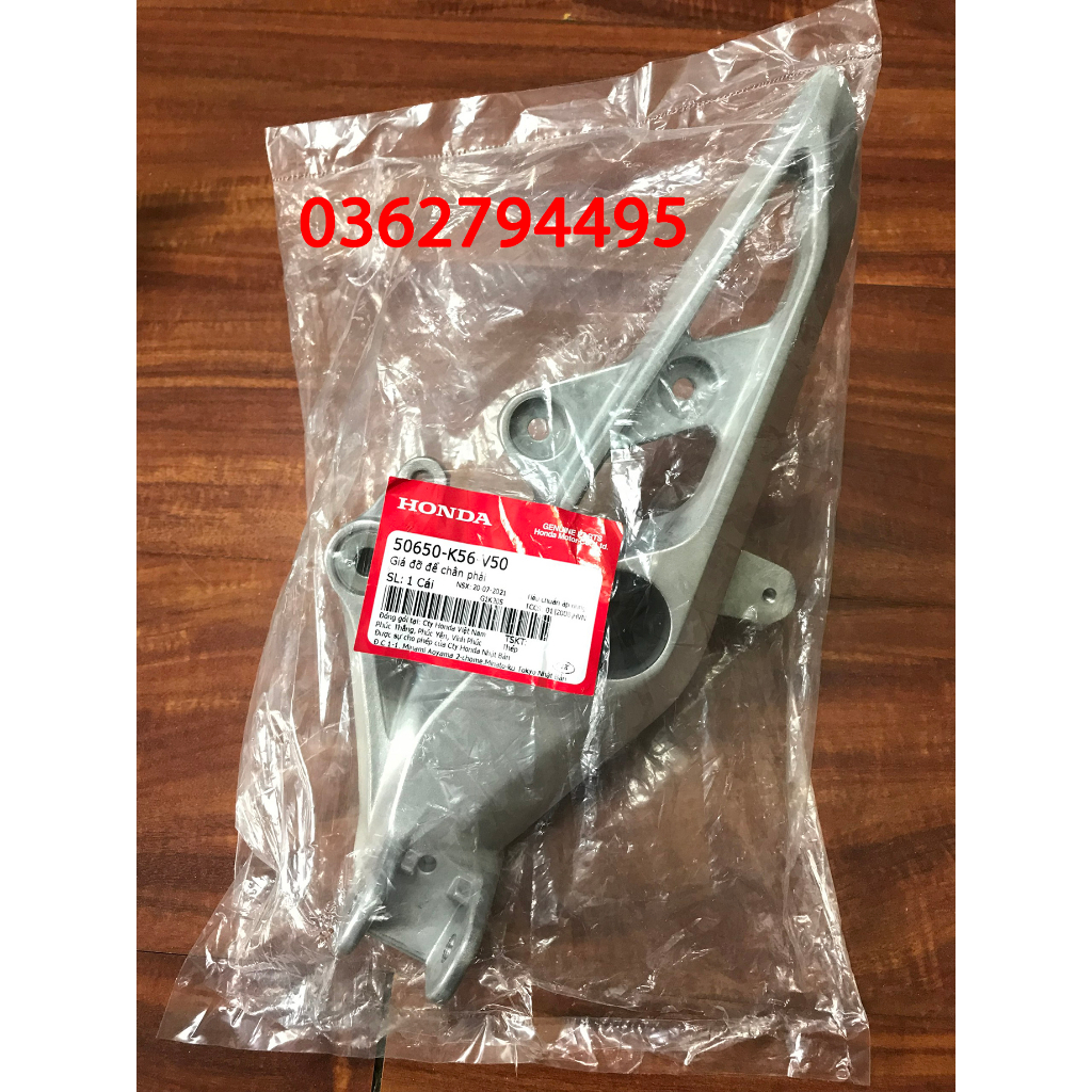 Gác chân trước  Winner X V2/Winner V3 Zin chính hãng Honda