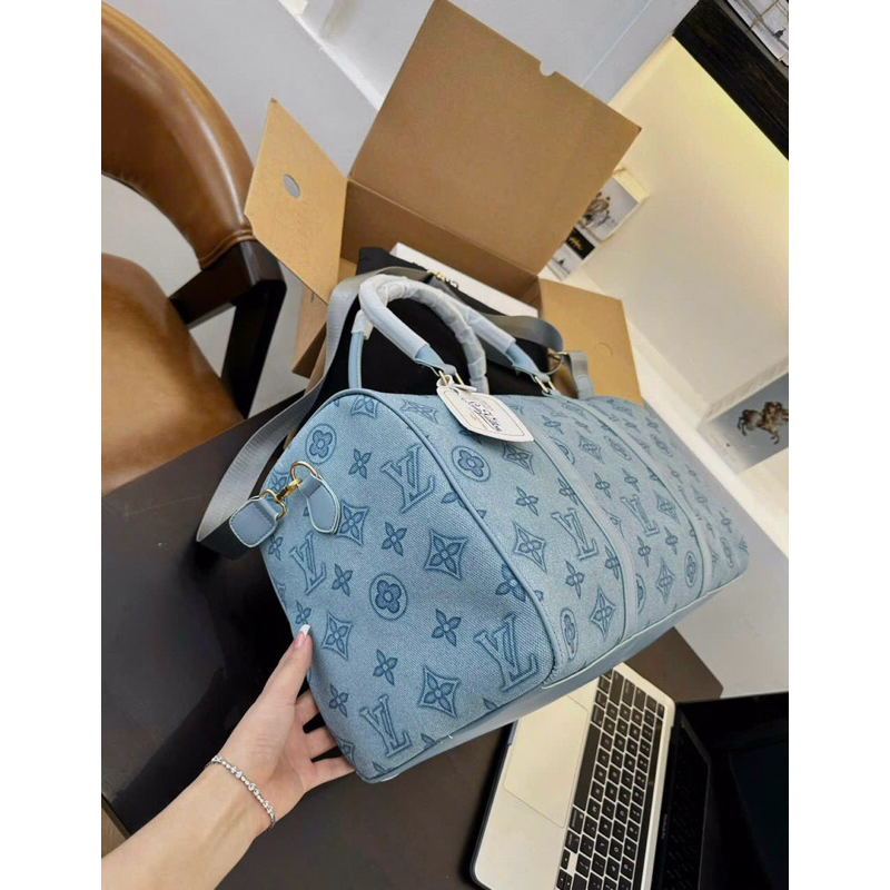 Túi Trống Du Lịch |_V Thời Trang , Cầm Tay, Đeo Chéo Size 48 Jeans Hot Hit