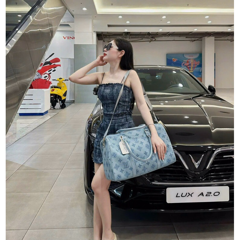 Túi Trống Du Lịch |_V Thời Trang , Cầm Tay, Đeo Chéo Size 48 Jeans Hot Hit