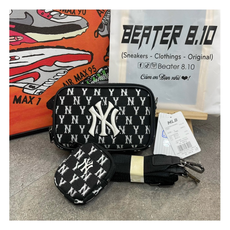 TÚI MLB ĐEO CHÉO Monogram Cross Bag New York Yankees