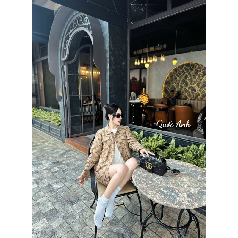Khoác bò gucci