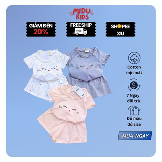  Set Mèo Méo Mèo Điệu Đà Cho Bé Gái- Quần Áo Trẻ Em MiDuKid Tự Tin Chất Lượng Sảm Phẩm