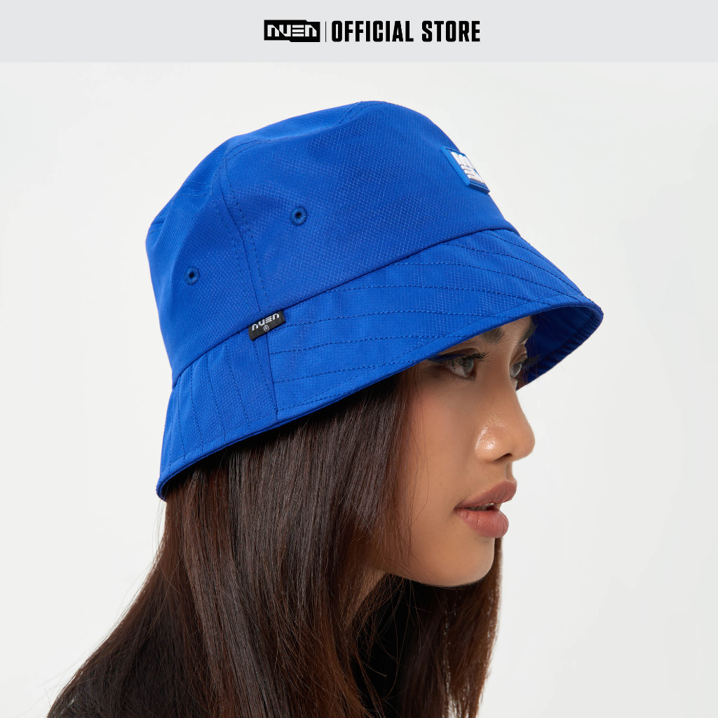 Nón Bucket trơn màu xanh