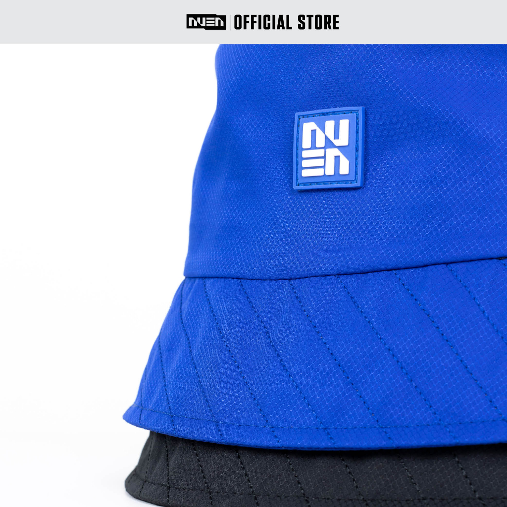 Nón Bucket trơn màu xanh