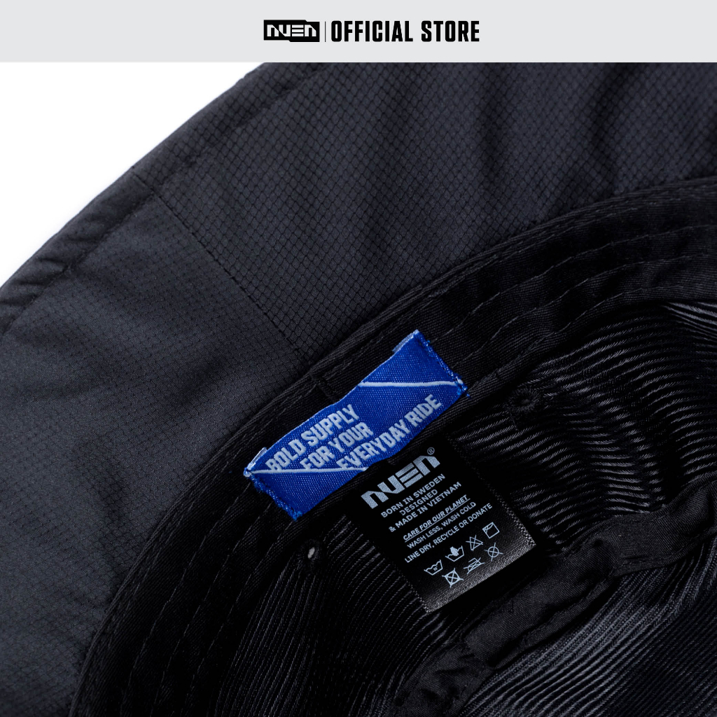 Nón BUCKET trơn màu đen