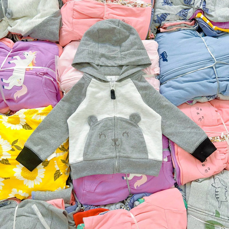 Áo khoác nỉ da cá Car.ter size 12-24m