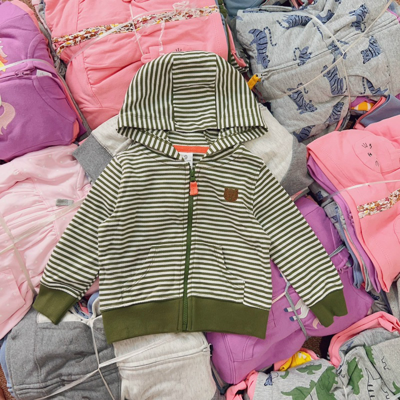 Áo khoác nỉ da cá Car.ter size 12-24m