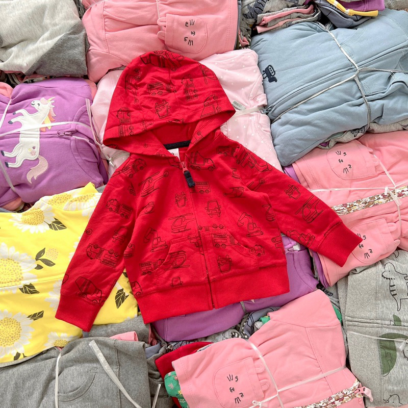 Áo khoác nỉ da cá Car.ter size 12-24m