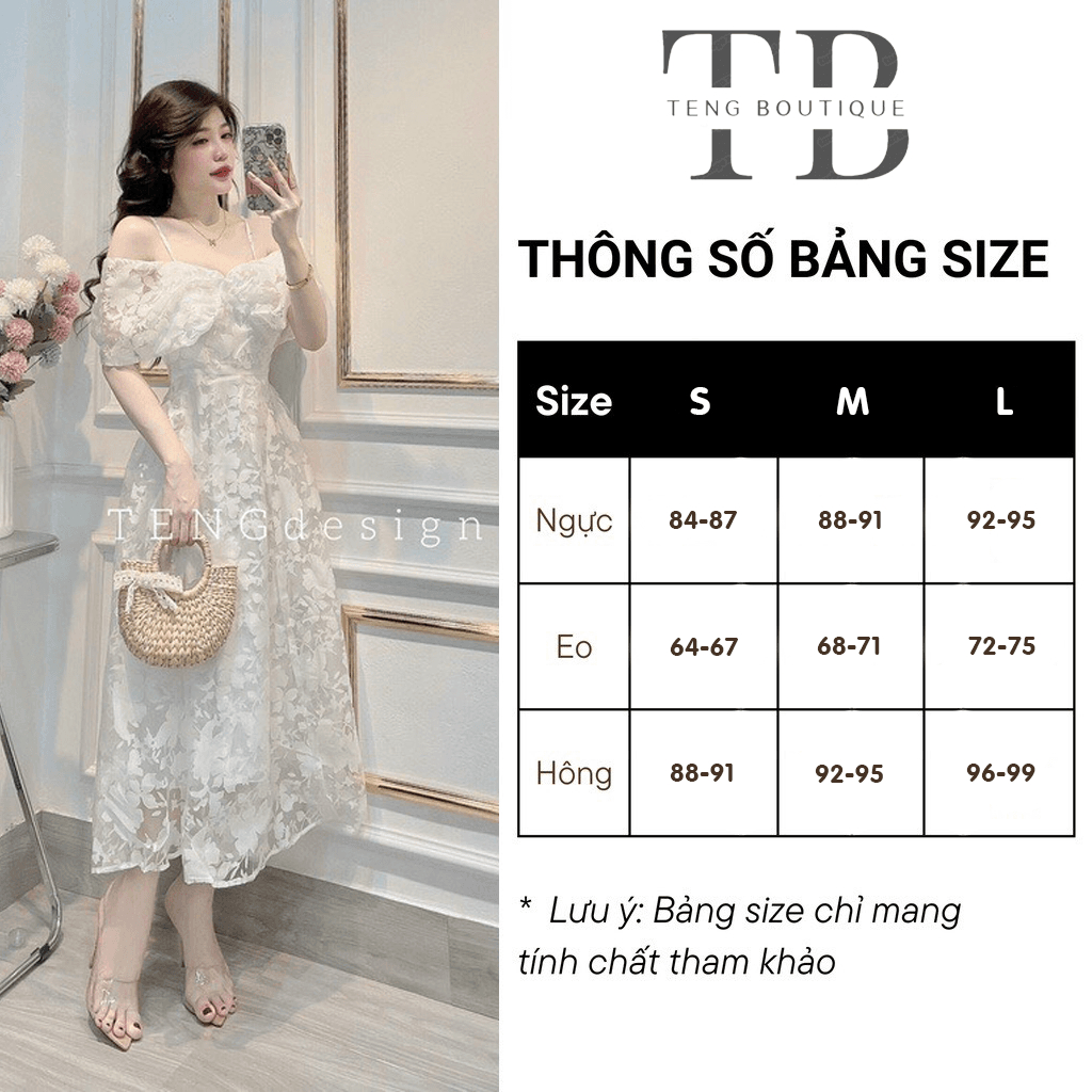 [ Hàng Thiết Kế ] Váy Tiểu Thư Dáng A Tay Búp Sen, Chân Váy Nhún Lạ Mắt