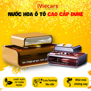 Nước hoa ô tô Duke cao cấp nhập khẩu từ Pháp chiết xuất 100% từ thiên nhiên khử mùi chống say xe tốt cho sức khỏe