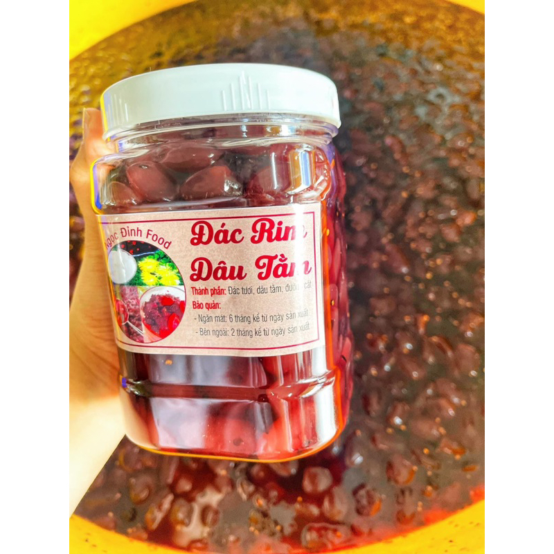 Hủ 1KG Hạt đác rim dâu tằm thơm ngon