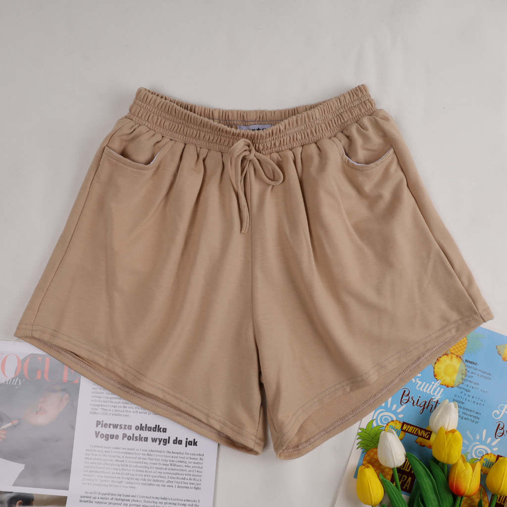 Quân Đùi Nữ Có Túi Dễ Thương Mang Tư Trang Tiện Lợi Xinh Xắn