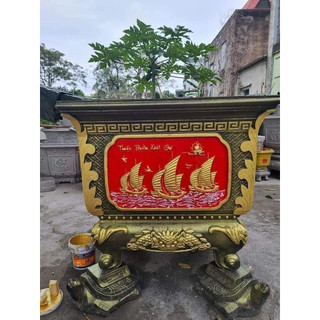 [Lon 4kg] Sơn chậu cảnh ĐỎ TƯƠI bóng ngoại thất  supon