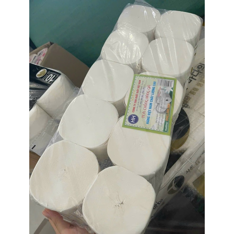 Giấy vệ sinh 3 lớp siêu mịn dai