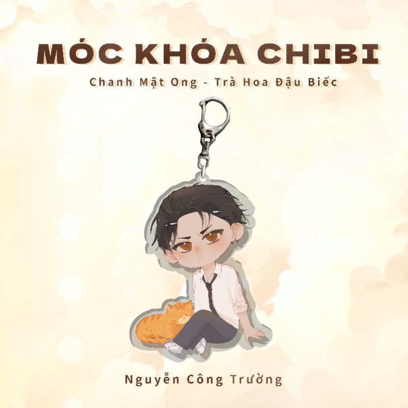 Móc Khoá Chibi Nhân Vật Chanh Mật Ong