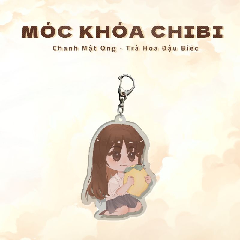 Móc Khoá Chibi Nhân Vật Chanh Mật Ong