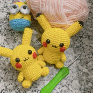 [HANDMADE] Pikachu bằng len siêu đáng yêu