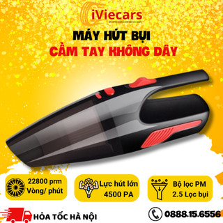 Máy Hút Bụi Cầm Tay Mini Không Dây và Có Dây Cho Ô Tô và Gia Đình 4.8 205 Đánh Giá 670 Đã Bán