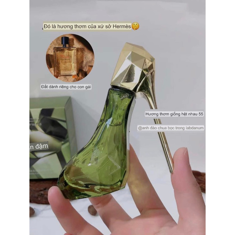 Nước Boa Guốc Ngọc Lục Bảo Mùi Siêu Sang Dành Cho Phái Đẹp