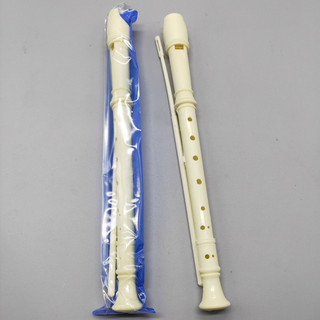 50 sáo recorder màu trắng thường