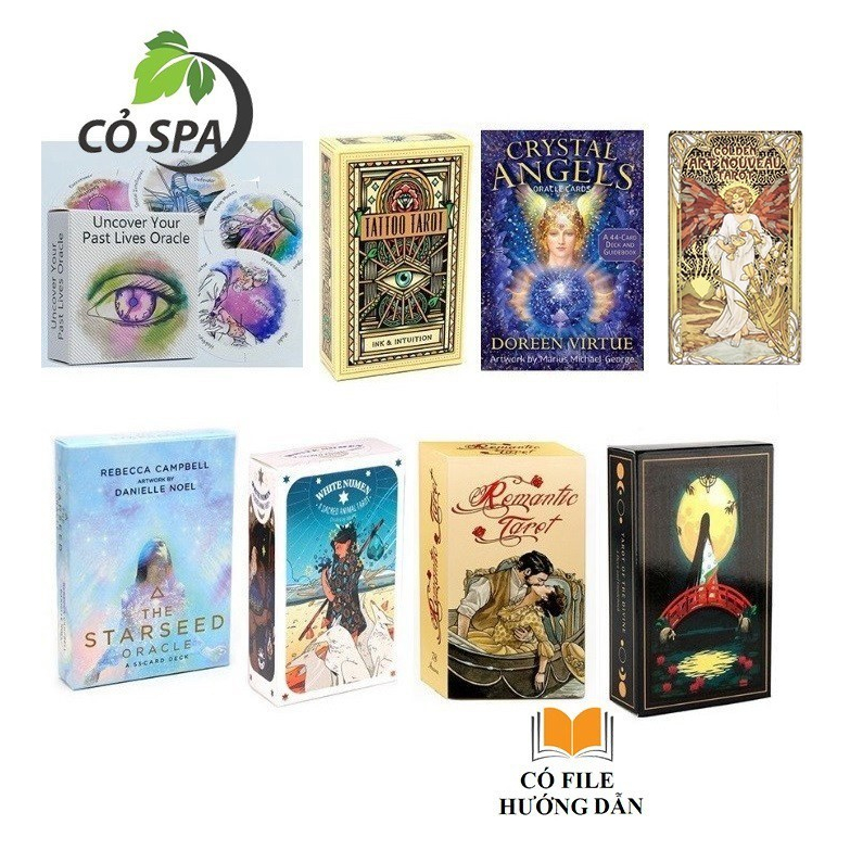 Bộ WHITE, TATTOO, UNCOVER