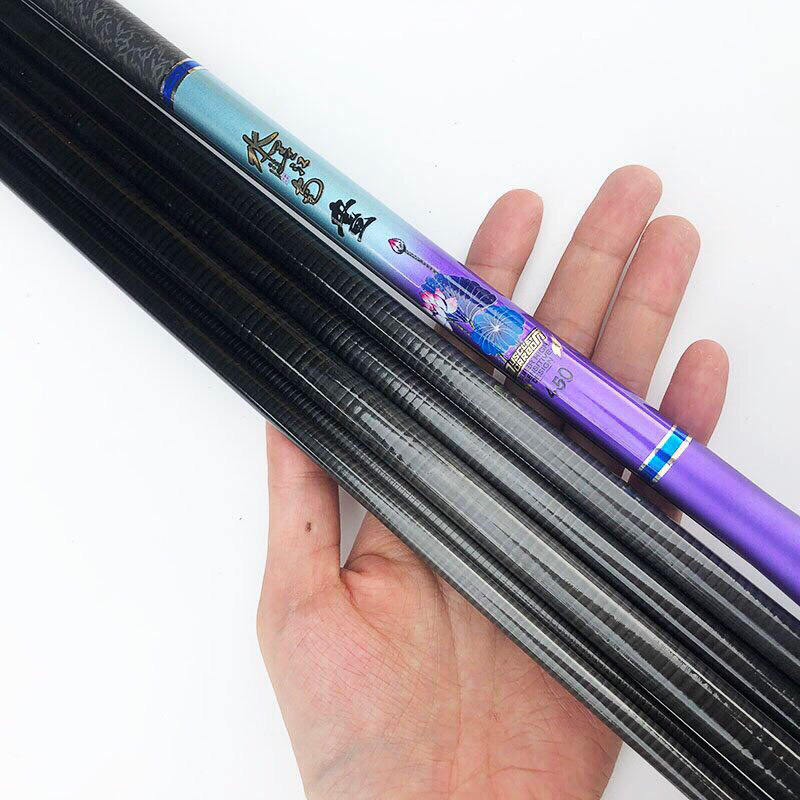 Cần câu tay 3H Cacbon Hoa Đà siêu nhẹ