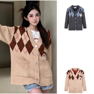 Áo cardigan 13DMZ trám gấu