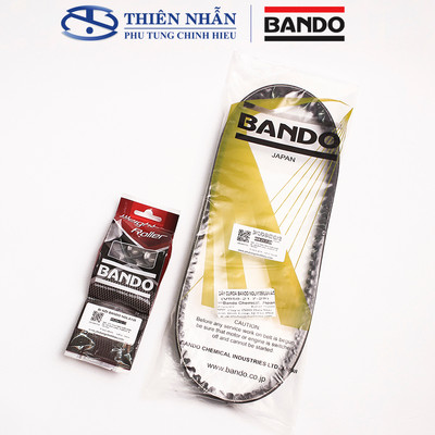 Combo Bi nồi Dây curoa BANDO xe Nouvo LX 135 - Tùy chọn thêm kẹp trượt EXEDY