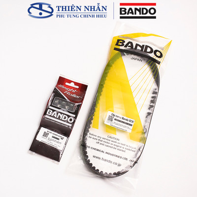 Combo Bi nồi Dây curoa BANDO xe SCR 110, Lead 110 – Tùy chọn thêm kẹp trượt BANDO