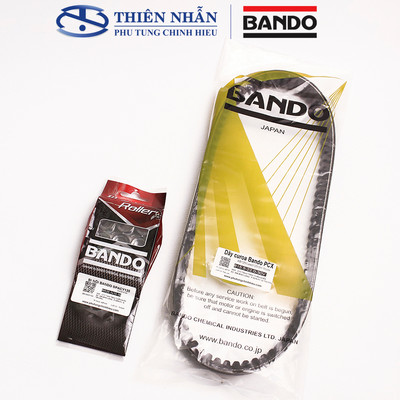 Combo Bi nồi Dây curoa BANDO xe PCX 125, Air Blade 125, Lead 125, Vario 125/150, Click 125/150, SH mode (Bi 15.9g)