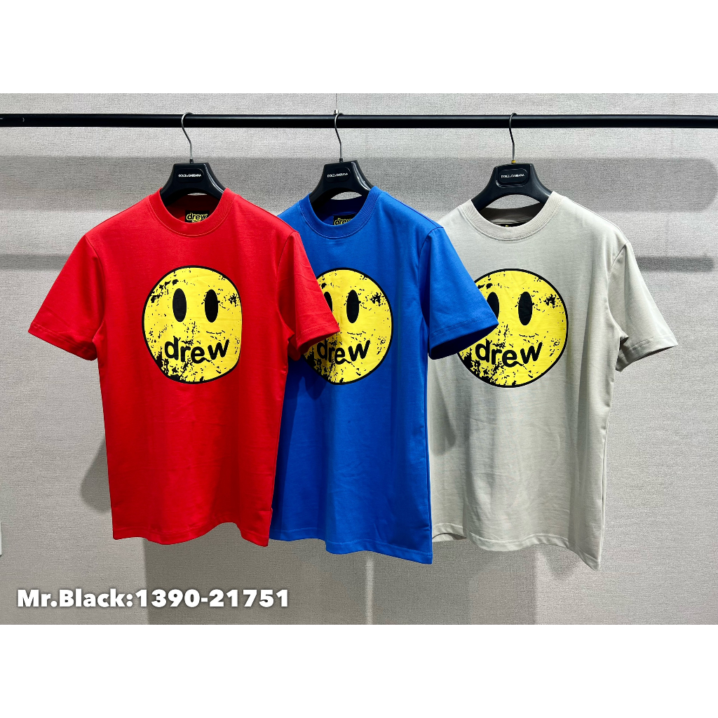 Áo Thun Nam Drew 100% Premium Cotton 250gsm Dày Dặn Hàng Siêu Cấp