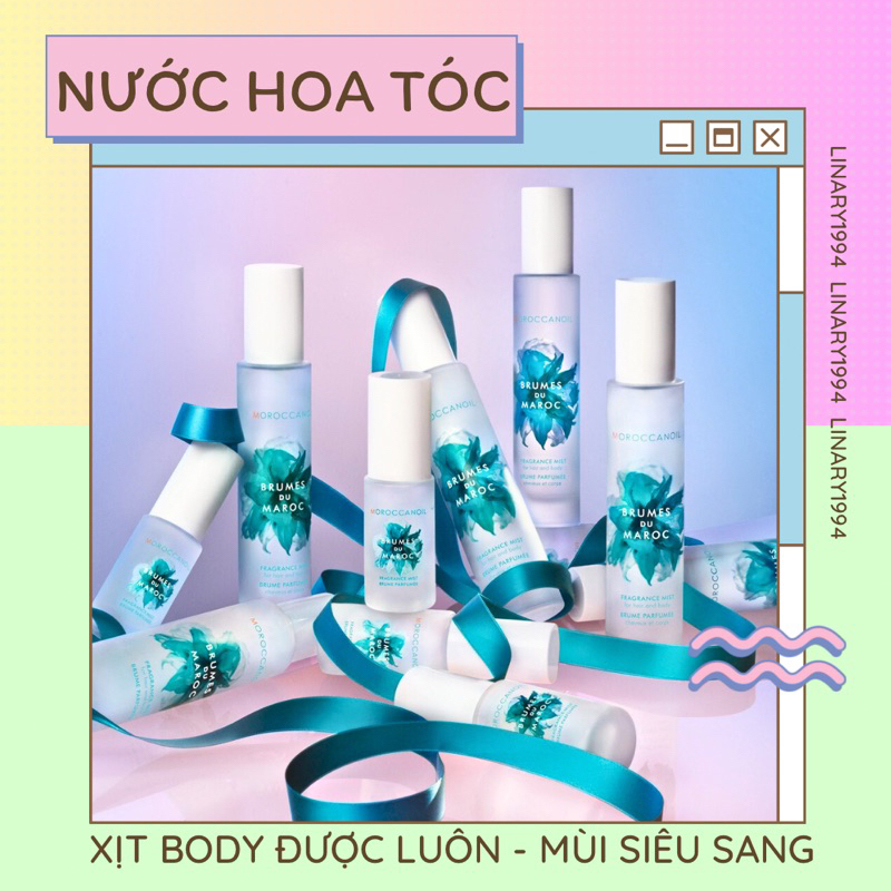 Moroccanoil Nước Hoa Cho Tóc Full Size 100ml & Travel 30ml