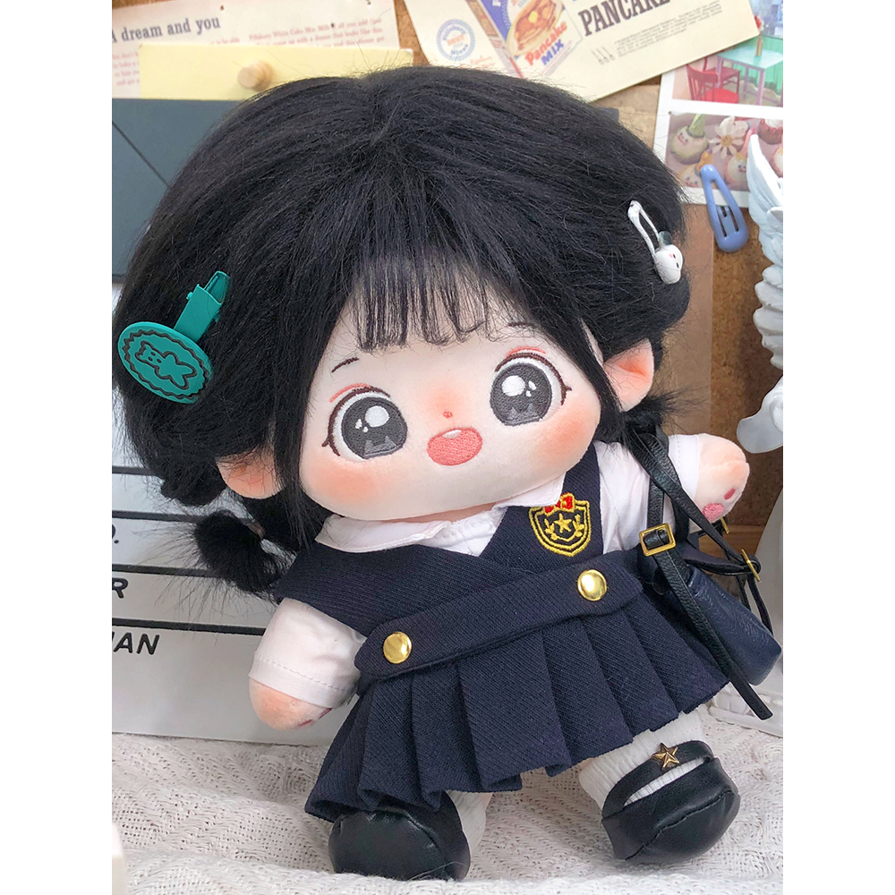 Búp bê không thuộc tính tóc tơ Tiểu Hoàn Chỉ và Đông Đông 20cm