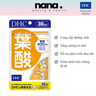 Viên uống cho mẹ bầu DHC Folic Acid 30 ngày