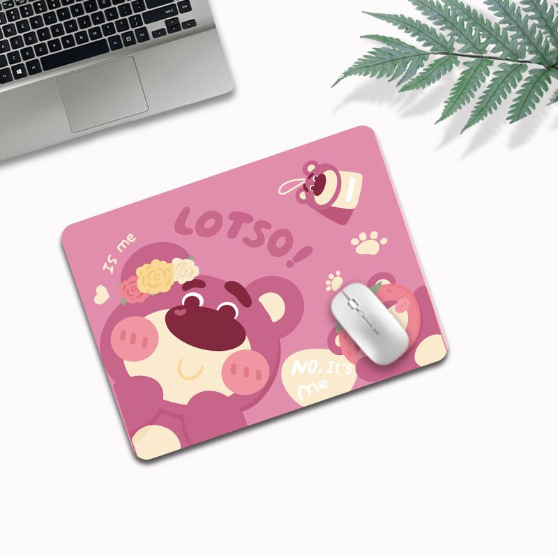 Miếng lót chuột vuông hoạt hình dễ thương chống nước cực êm MEILI STORE