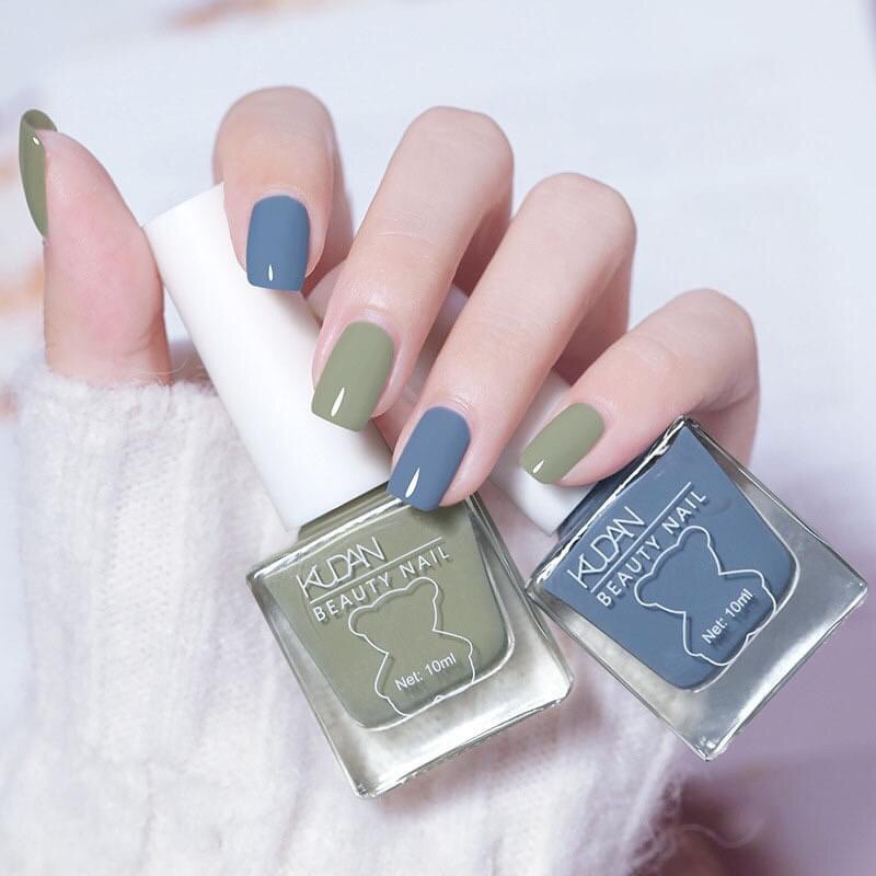 SƠN MÓNG TAY KUDAN BEAUTY NAIL 10ML - MÀU SƠN GEL LẠNH TỰ KHÔ