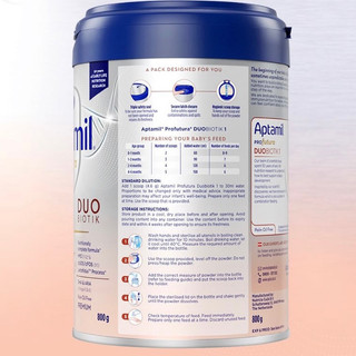 [QUÀ TẶNG KHI MUA TỪ 2 LON] SỮA BỘT APTAMIL PROFUTURA DUOBIOTIK 2 (800G)