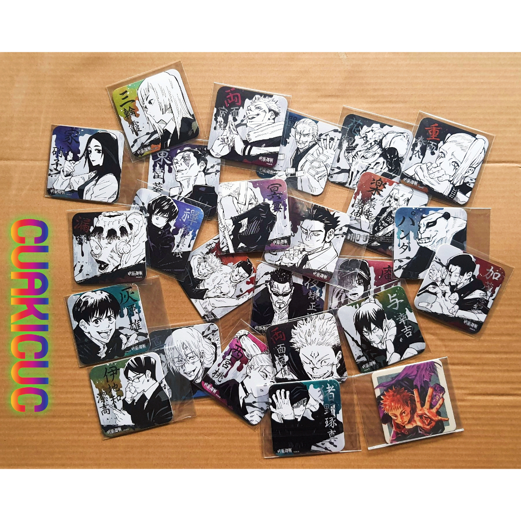 Goods Jujutsu Kaisen - Art Coaster Jujutsu Kaisen - Lót Ly Jujutsu Kaisen