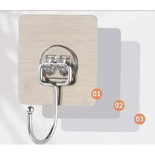Combo 3 Móc dán tường kim loại siêu chắc