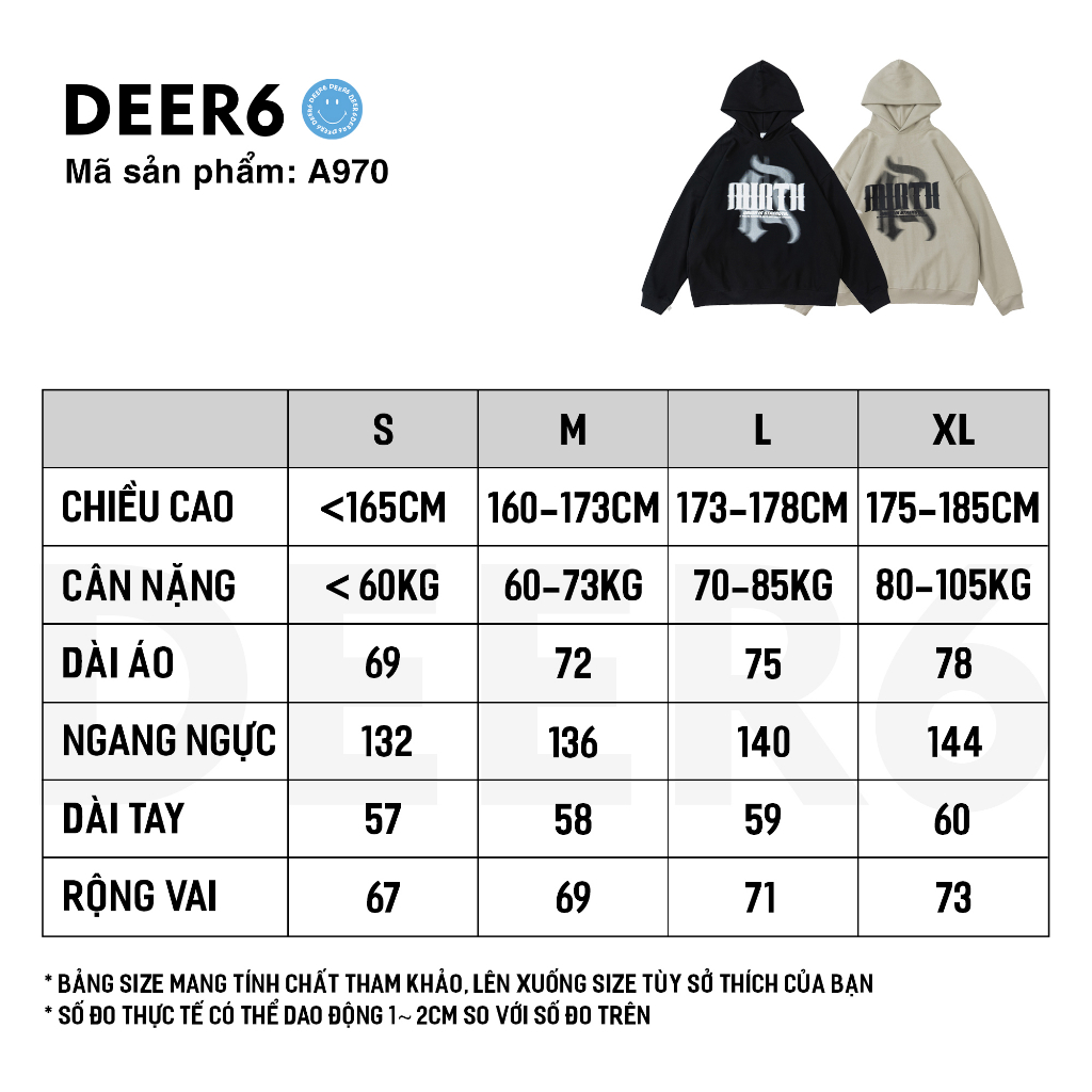 Áo hoodie Signet of deficiency and excess J148 nam nữ màu đen, sand