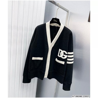  Áo Khoác cardigan DG 2 Lớp Phối Khóa Cực Dày Dặn Cho Nam Nu 
