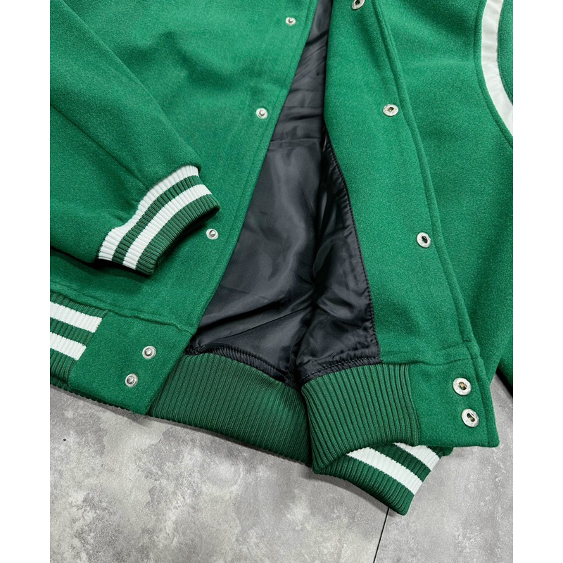 Áo Khoác , Áo Bomber GVC Nam Nữ Trơn Da lộn Cực Phong Cách