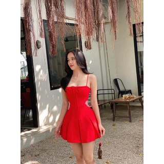 ĐẦM NƠ ĐÍNH ĐÁ EO ccbb