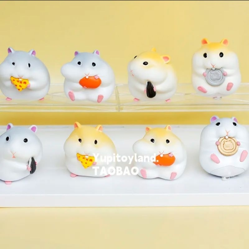 Bầy Hamster Háu Ăn Series Flocking Greedy Siêu Đáng Yêu Chính Hãng 🐿🎀💖💖💖