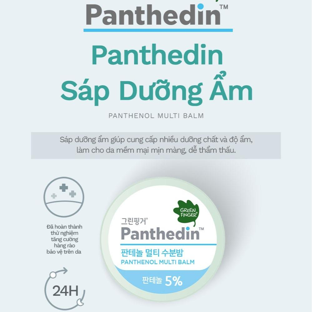 Sáp Dưỡng môi Dưỡng ẩm da Đa Năng cho bé (0-36 tháng) Greenfinger Panthedin 5% PANTHENOL Multi Balm 14g (1 hũ)