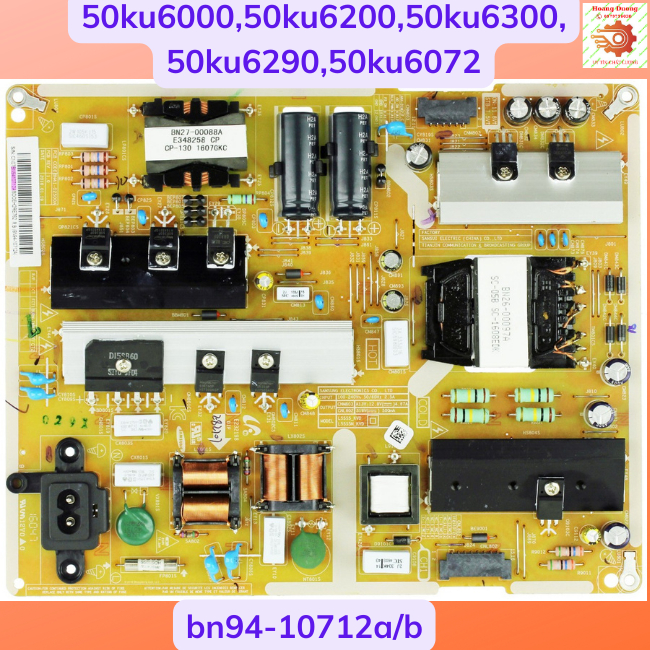 Bo nguồn tivi samsung50ku6000,ua50ku6200,ua50ku6300,ua50ku6290,ua50ku6072,-dthoangduong.